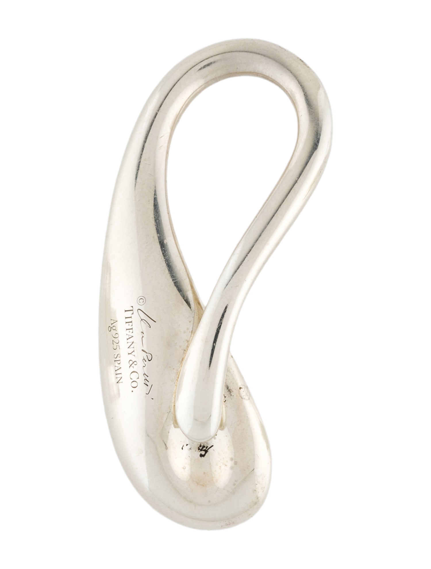 Tiffany & Co. Elsa Peretti Tear Drop Key Ring